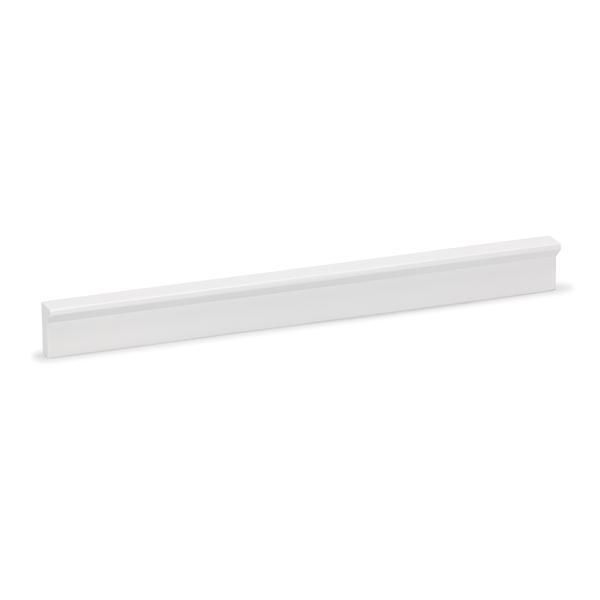 Maner pentru mobilier Angle, finisaj alb mat, L 600 mm - Viefe