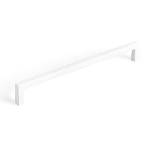 Maner pentru mobilier U, alb mat, L328,5 mm - Viefe