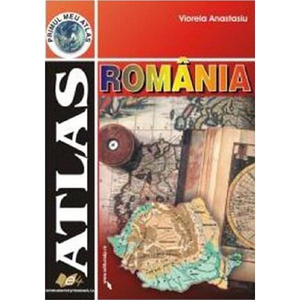 Atlas Romania - Viorela Anastasiu, editura Didactica Si Pedagogica