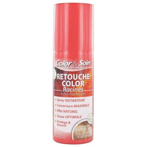 Spray pentru retușarea culorii rădăcinilor Blond deschis Color & Soin 75ml