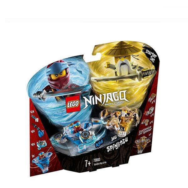 Lego Ninjago - Spinjitzu Nya si Wu 70663 pentru 7+