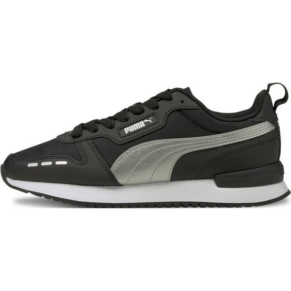 Pantofi sport femei Puma R78 Metallic Fs 36886701, 35.5, Negru