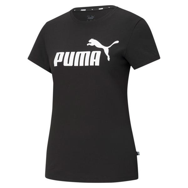 Tricou femei Puma Essentials Logo 58677401, XL, Negru