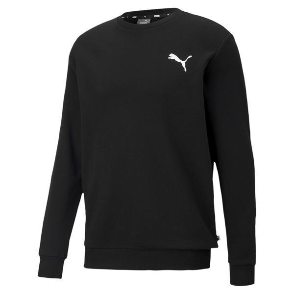 Bluza barbati Puma Ess Logo Crew 58668451, L, Negru