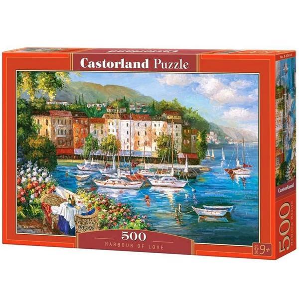 Puzzle 500 castorland - harbour of love