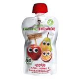 Piure de mere pere si fructul pasiunii bio Erdbar 100g