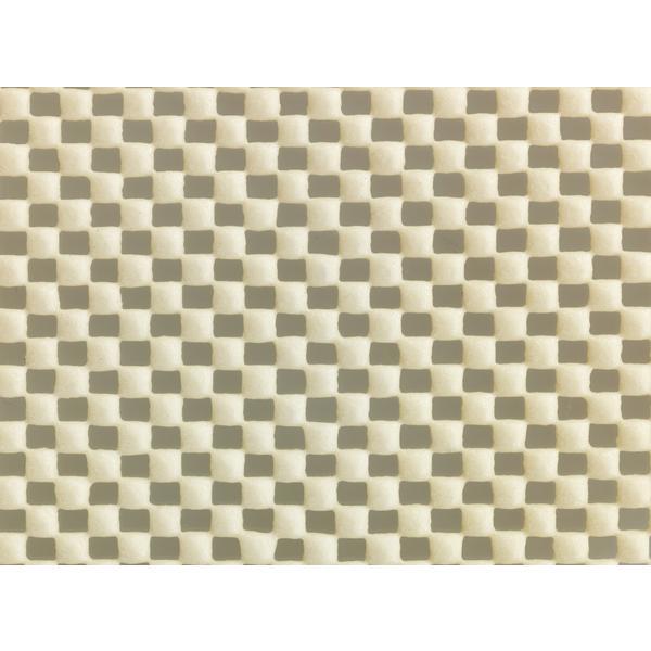 Folie protectie antialunecare pentru sertar, bej, cu efect antifonic, Square, 150 x 50 cm - Maxdeco