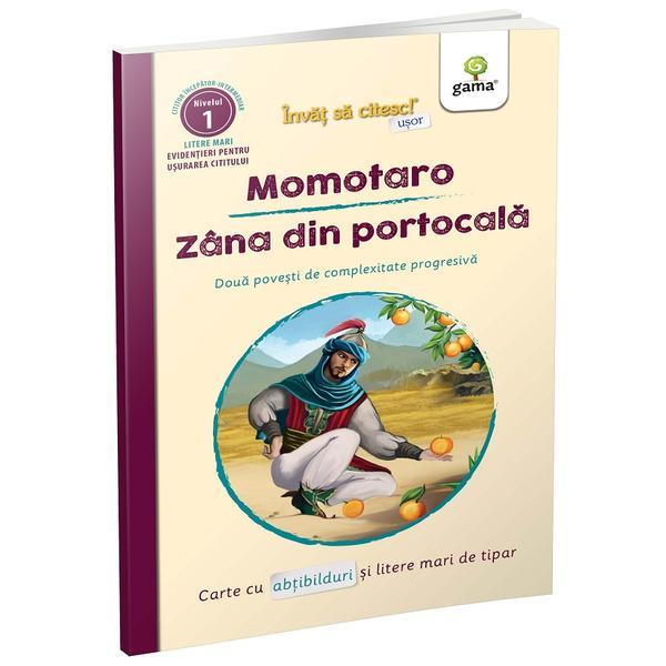 Momotaro. Zana din portocale. Doua povesti de complexitate progresiva, editura Gama