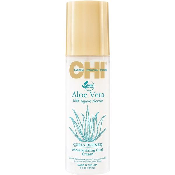 Crema de Par - CHI Aloe Vera Curls Defined Moisturizing Curl Cream, 147 ml
