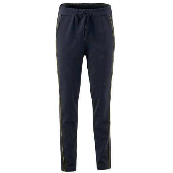 Pantaloni damă, Lazo Line, Negru cu Galben, marime L