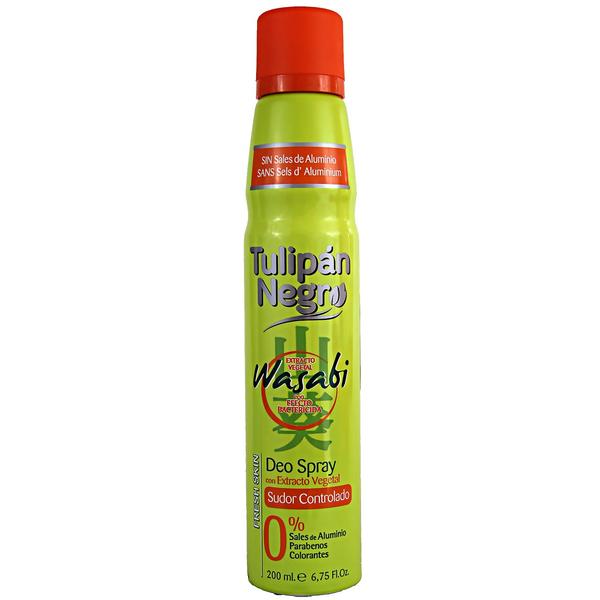 Deodorant Spray Wasabi pentru Femei Tulipan Negro, 200 ml