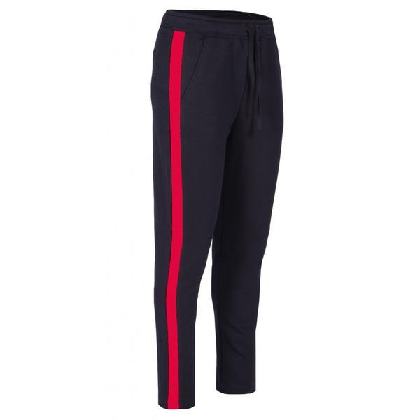 Pantaloni Dama Lazo Air Line, Negru cu rosu, Masura S