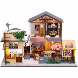 Joc interactiv, educational, macheta casuta de asamblat, miniatura, Orient House, DIY