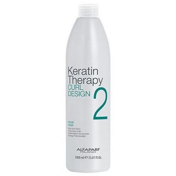 Lotiune de Fixare a Buclelor - Alfaparf Lisse Design Keratin Therapy Curl Design Move Fixer 2, 1000 ml