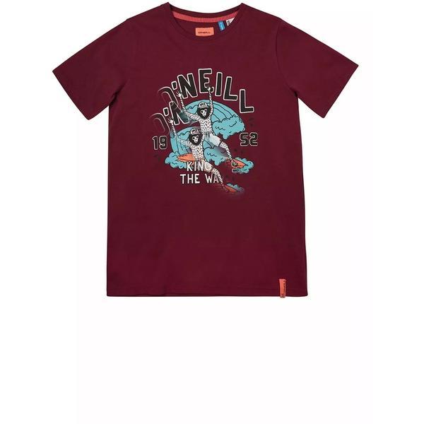 Tricou copii O'Neill LB King Of Waves SS 1A2486-3067, 116, Rosu