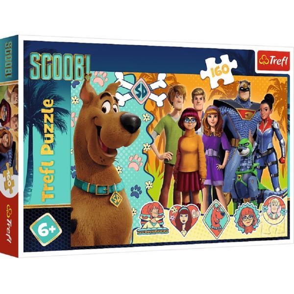 Puzzle 160 trefl scooby doo in actiune