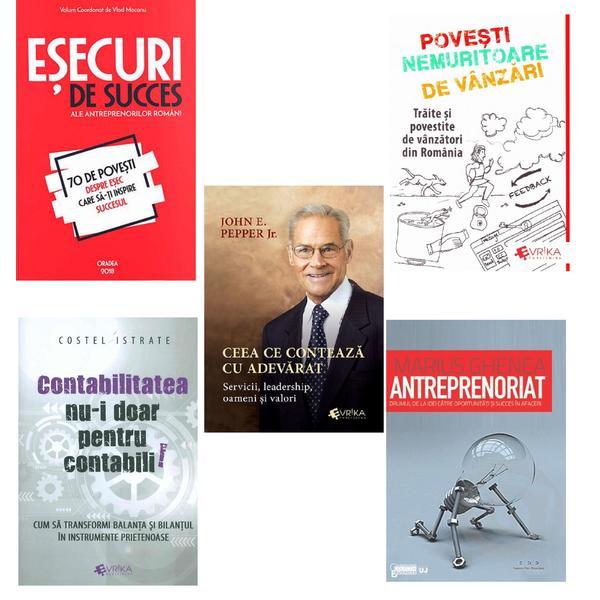 Kit Esecuri de succes. 5 carti la super pret pentru decizii intelepte, editura Evrika