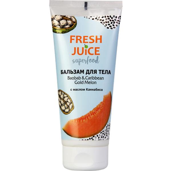 Balsam de Corp cu Baobab si Pepene Galben din Caraibe Fresh Juice, 200 g