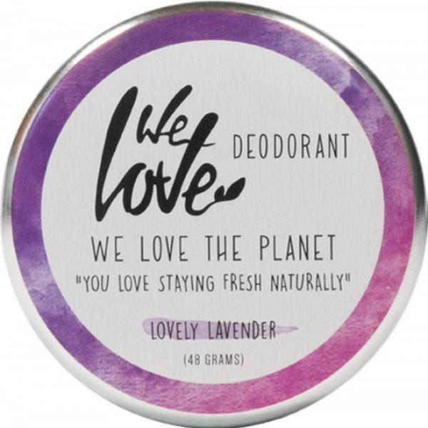 Deodorant Natural Crema Lovely Lavender We Love the Planet, 48 g