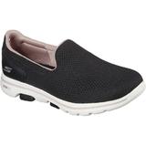 Pantofi sport femei Skechers GOwalk 5Ocean Sparkle 124244/BKLP, 35.5, Negru