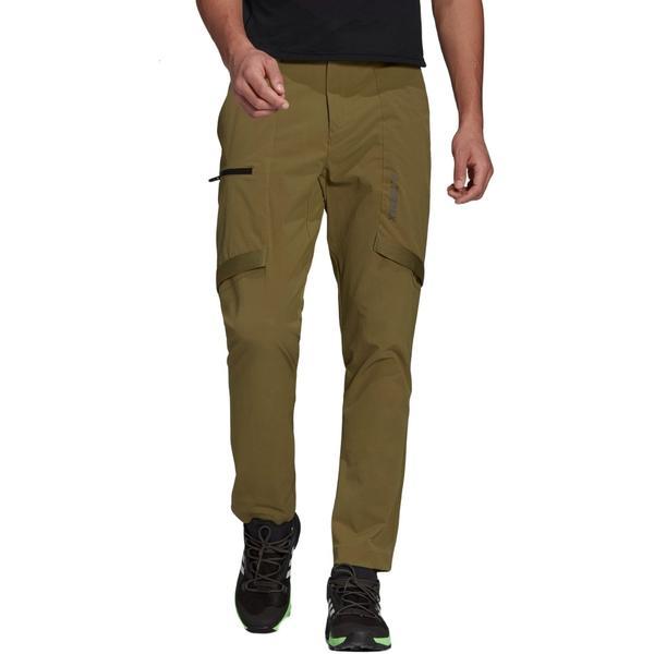 Pantaloni barbati adidas Terrex Zupahike Hiking GM4769, 46, Verde