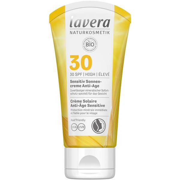 Crema Bio Sensivite Anti Ageing Cu Protectie Solara Lsf 30, Lavera, 50ml