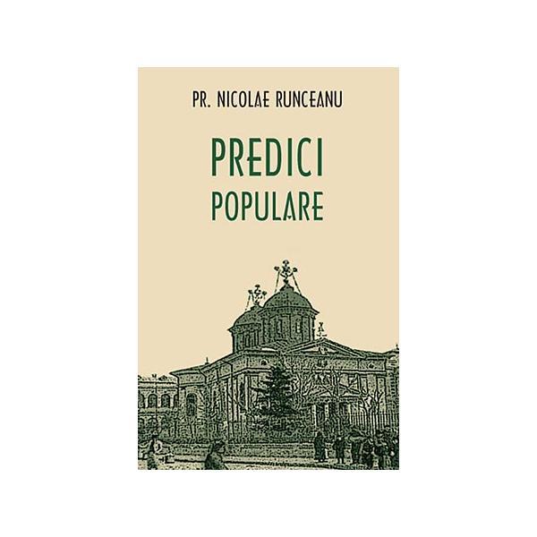 Predici populare - Nicolae Runceanu, editura Sophia