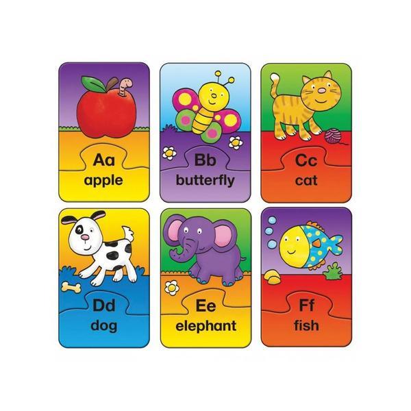 Set 26 de puzzle-uri Alphabet - 2 piese