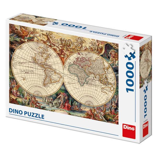 Puzzle - Harta istorica - 1000 piese