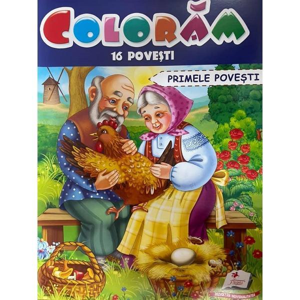 Coloram 16 povesti. Primele povesti, editura Pegas