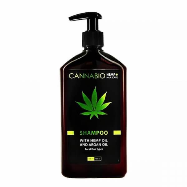 Sampon cu Ulei de Canepa si Argan, Cannabio, 400ml