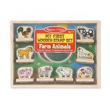 Primele mele stampile Animale de la ferma Melissa and Doug