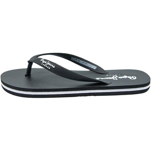 Slapi barbati Pepe Jeans Bay Beach Classic PMS70097-999, 45, Negru