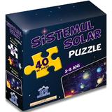 Sistemul solar: puzzle+afis 5-8 ani, editura Didactica Publishing House