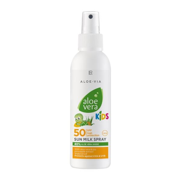 Spray protecție solară FP 50 pentru copii Aloe Via, 150 ml