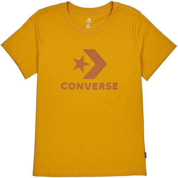 Tricou femei Converse Center Front Logo 10018569-703, XL, Maro