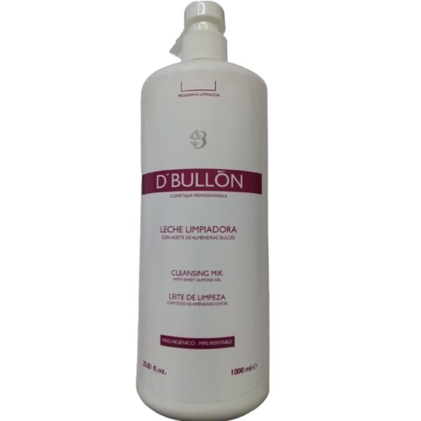 Lapte Demachiant cu Migdale - D'Bullon Cleansing Milk, 1000 ml