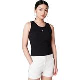 Maiou femei Converse Scoop Neck Tank 10021457-001, M, Negru