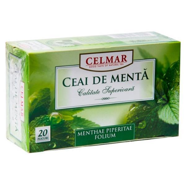 SHORT LIFE - Ceai de Menta Celmar, 20 plicuri