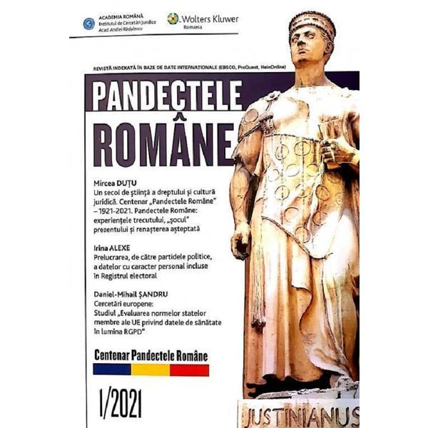Pandectele romane 1/2021