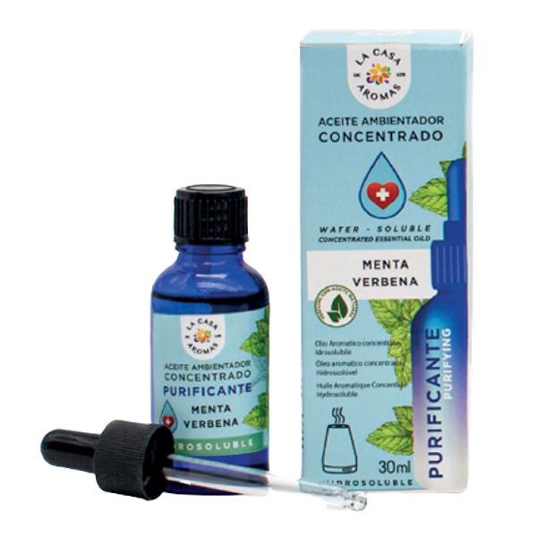 Ulei Esential Hidrosolubil pentru Difuzor de Aroma Menta si Verbena Mikado, 30 ml