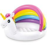 Piscina gonflabila, Intex, Unicorn, 45 Litri, 127 x 102 x 69 cm, 57113, multicolor