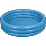 Piscina gonflabila copii, Intex, Crystal Blue, 132 Litri, 114 x 25 cm, 59416