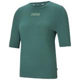 Tricou femei Puma Modern Basics Cloud 58592945, XL, Verde