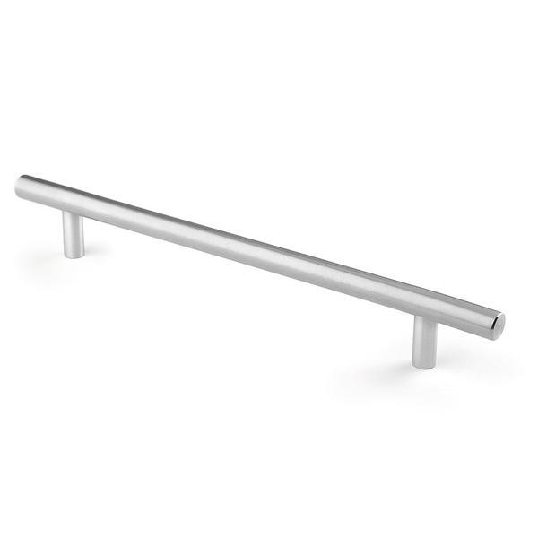 Maner pentru mobilier Tub, finisaj otel inoxidabil, L:192 mm - Maxdeco