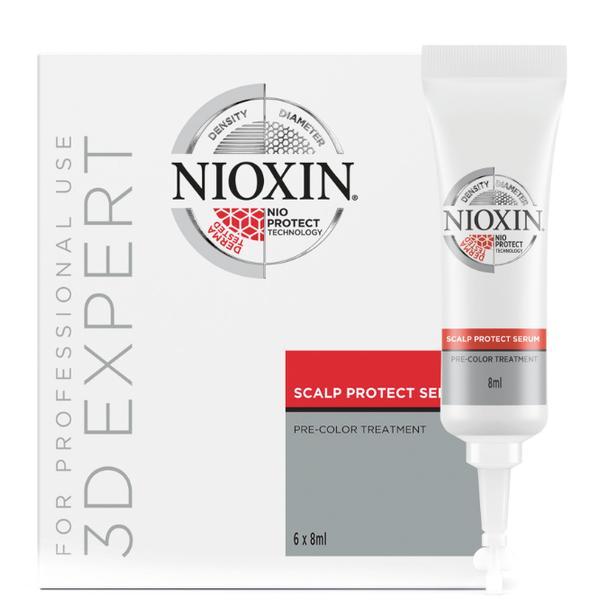 SHORT LIFE - Ser Tratament pentru Protectia Scalpului Inainte de Colorare - Nioxin Scalp Protect Serum Pre-Color Treatment, 6 x 8ml