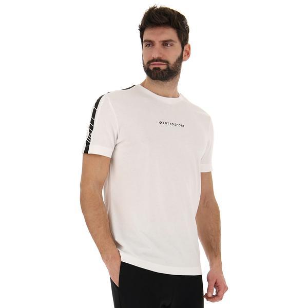 Tricou barbati Lotto Dinamico IV 215563-07R, S, Alb