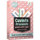 Cuvinte frecvente pentru citit rapid de la 1 la 200. 4-8 ani, editura Gama