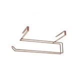 Suport rola de bucatarie Easy Roll Copper, pentru usa de dulap sau etajera, cupru - Maxdeco