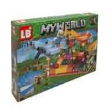 Set de constructie LEGO Minecraft, My world, Arcade, 227 piese, 4 in 1, 6 ani